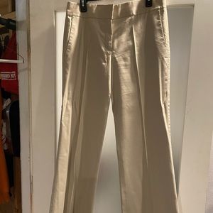 Like new Cream wide leg trouser pants